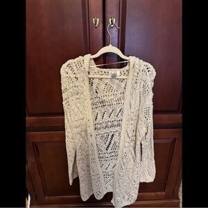 So Heritage Cream Knit Women's Sweater
